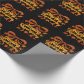 Frohes Thanksgiving-Geschenk Geschenkpapier (Ecke)