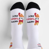 Frohes Truthahnfest Socken (Oben)