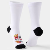 Frohes Truthahnfest Socken (Gewinkelt)