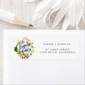 Frohes Urlaubserlebnis Aquarell Weihnachten (Insitu)