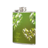 Frohes Valentinstag 19 Wrapped Flask Flachmann (Links)
