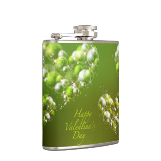 Frohes Valentinstag 19 Wrapped Flask Flachmann