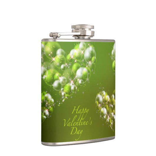 Frohes Valentinstag 19 Wrapped Flask Flachmann (Rechts)