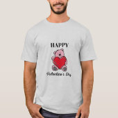Frohes Valentinstag 2024 - Liebe Panda Images T-Shirt (Vorderseite)