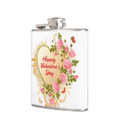 Frohes Valentinstag 2 Wrapped Flask Flachmann (Links)