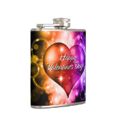 Frohes Valentinstag 5A Wrapped Flask Flachmann (Rechts)