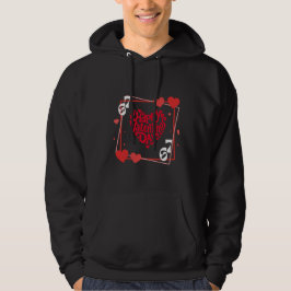 Frohes Valentinstag 67 Rotes Herz Hoodie