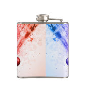 Frohes Valentinstag 6 Wrapped Flask Options Flachmann (Rückseite)