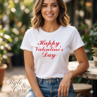 Frohes Valentinstag Damen T-Shirt