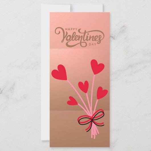 Frohes Valentinstag Freundschaftskarte (Vorderseite)