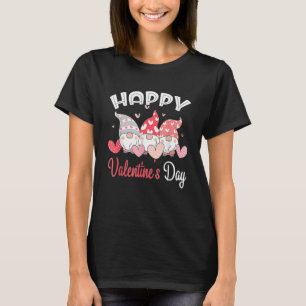 Frohes Valentinstag Herzchen für Frauen Männer T-Shirt