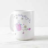 Frohes Valentinstag-Kaffeetasse Kaffeetasse (Vorderseite Links)