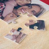 Frohes Valentinstag Mama, Foto Collage & Florals Puzzle (Seite)