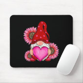 Frohes Valentinstag mit Leopardensonnenblume Mousepad (Mit Mouse)