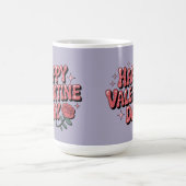 Frohes Valentinstag Morphing Tasse (Zentrum)