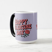 Frohes Valentinstag Morphing Tasse (Vorderseite Links)