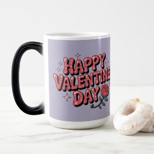 Frohes Valentinstag Morphing Tasse