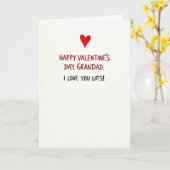 Frohes Valentinstag Opa Karte (Gelbe Blume)