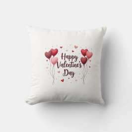 Frohes Valentinstag Romantisches Kissen