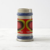 Frohes Valentinstag STEIN Tasse!!!! Bierglas (Mittel)