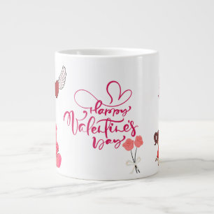 Frohes Valentinstag Süßer Teddybär Tasse
