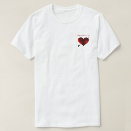 Frohes Valentinstag-T-Shirt zum Einstecken T-Shirt