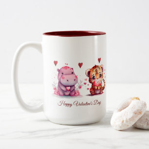 Frohes Valentinstag Tasse