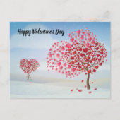 Frohes Valentinstag Urlaub Postkarte (Vorderseite)