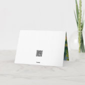 Frohes Vatertag gegangen Fischen Karte (Rückseite)