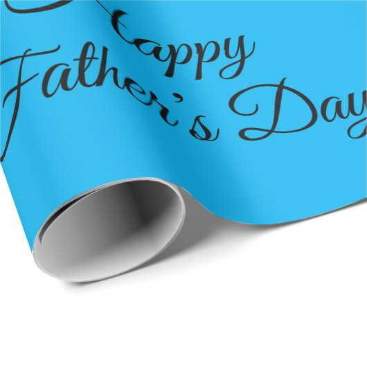 Frohes Vatertag Papier Geschenkpapier (Rolleneckpunkt)