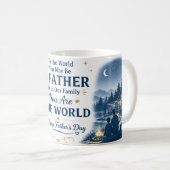 Frohes Vatertags-Kaffeetasse Kaffeetasse (VorderseiteRechts)