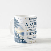 Frohes Vatertags-Kaffeetasse Kaffeetasse (Vorderseite Links)