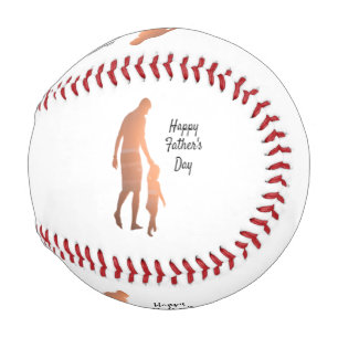 Frohes Vatertagsgeschenk vom Sohn an den Vater an  Baseball