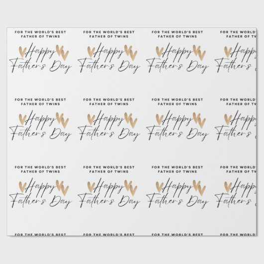 Frohes Vatertagspapier Geschenkpapier (Flach)