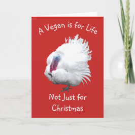 Frohes Veganes Weihnachten Karte