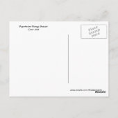 Frohes Viertes Postkarte (Rückseite)