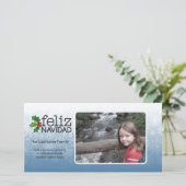 Frohes Weihnachten - 1 Foto (Stehend Vorderseite)