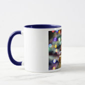 Frohes Weihnachts-Engel-Getränk-Tasse Tasse (Links)