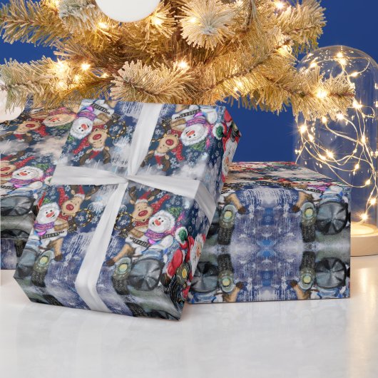 Frohes Weihnachts-Freunde Funny Geschenk Wrapping Geschenkpapier (Feiertage)