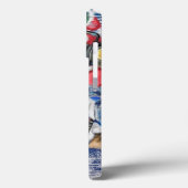 Frohes Weihnachts-Freunde Funny iPhone Case (Rückseite / Links)