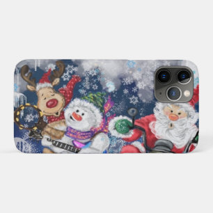 Frohes Weihnachts-Freunde iPhone Case