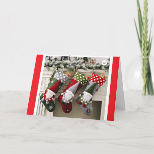 "FROHES WEIHNACHTSFEST" an "DICH" Feiertagskarte