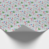 Frohes Weihnachtsfest Geschenkpapier (Ecke)