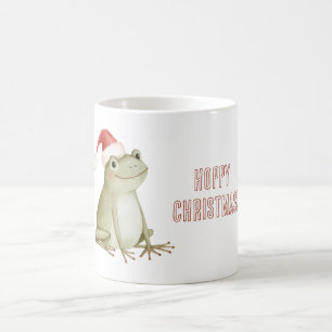 Frohes Weihnachtsfrosch Kaffeetasse