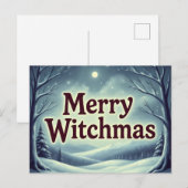 FroheWitchmas  Feiertagspostkarte (Vorne/Hinten)