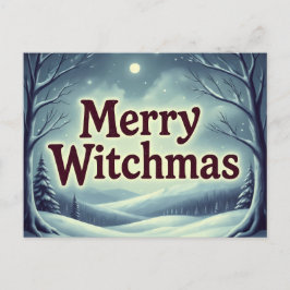 FroheWitchmas  Feiertagspostkarte