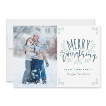 Fröhlich alles Trendy Foto-Gruß