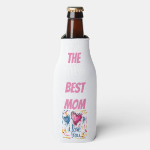 Fröhlich an die Mama! - "Die beste Mama" Flasche C Flaschenkühler