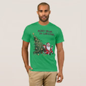 Fröhlich Betrunken, ich bin Weihnachtsmann T-Shirt (Vorne ganz)