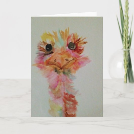 fröhlich bunt karte (Vorderseite)